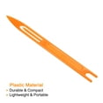 thumbnail image 3 of Uxcell 9# Plastic Netting Needle Shuttles Net Repair Mending Tool, Orange 5 Pack, 3 of 5
