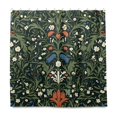 thumbnail image 2 of Yayeee Shower Curtain with Hooks 72"x72" Waterproof Fabric Bathroom Hanging Decor, Green Flowers Pattern, 2 of 5