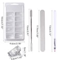 thumbnail image 4 of Nail Extension Gel Set Nail Gel Kit Nails Starter Set Professional Kit Nail Manicure Salon Set for Beginners, 4 of 9