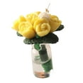thumbnail image 3 of Escala 1:12 Sunnimix Mini Planta en Maceta Modelo de Flor Jardín de Hadas Decoración Amarillo Accesorios de casa de muñecas, 3 of 8