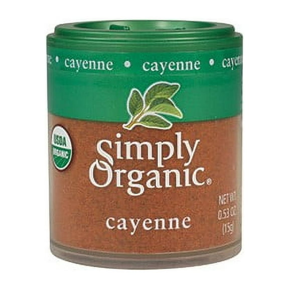 Simply Organic Ground Cayenne, 0.53 Oz