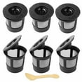 thumbnail image 2 of Dsseng Lot de 6 Filtres à Café de Rechange Réutilisables K-Cup, Dosettes Rechargeables pour 1.0, 2 of 6