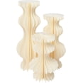 thumbnail image 2 of 3PCs Cardboard Flowers Stands Cylinder Pedestal Stands for Party, Foldable Display Paper Round Cylinder Columns, Champagne Cardboard Display Paper Columns for Wedding, Birthday, Party, Backdrop, 2 of 9