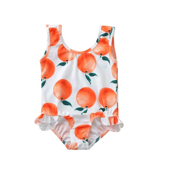 Gerichy Toddler Girl Swimsuit,Girls Bathing Suit Toddler Baby Girl OnePiece Swimsuit Sport Cute High Waist Bikini Set Swimwear Bathing Suit