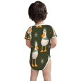 thumbnail image 3 of Yiaed Mallard Ducks Wild Birds Print Infant Climbing Short Sleeve Onesie One-Piece Baby Bodysuit Clothes 0-12 Months -9M, 3 of 6