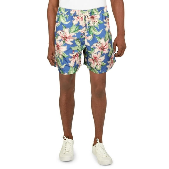 Polo Ralph Lauren Mens Floral Print Board Shorts Swim Trunks