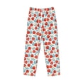 thumbnail image 4 of Goofa Strawberries Printed Soft Pajama Pants for Men, Wide Leg Comfy Casual Lounge Yoga Pants-X-Large, 4 of 9