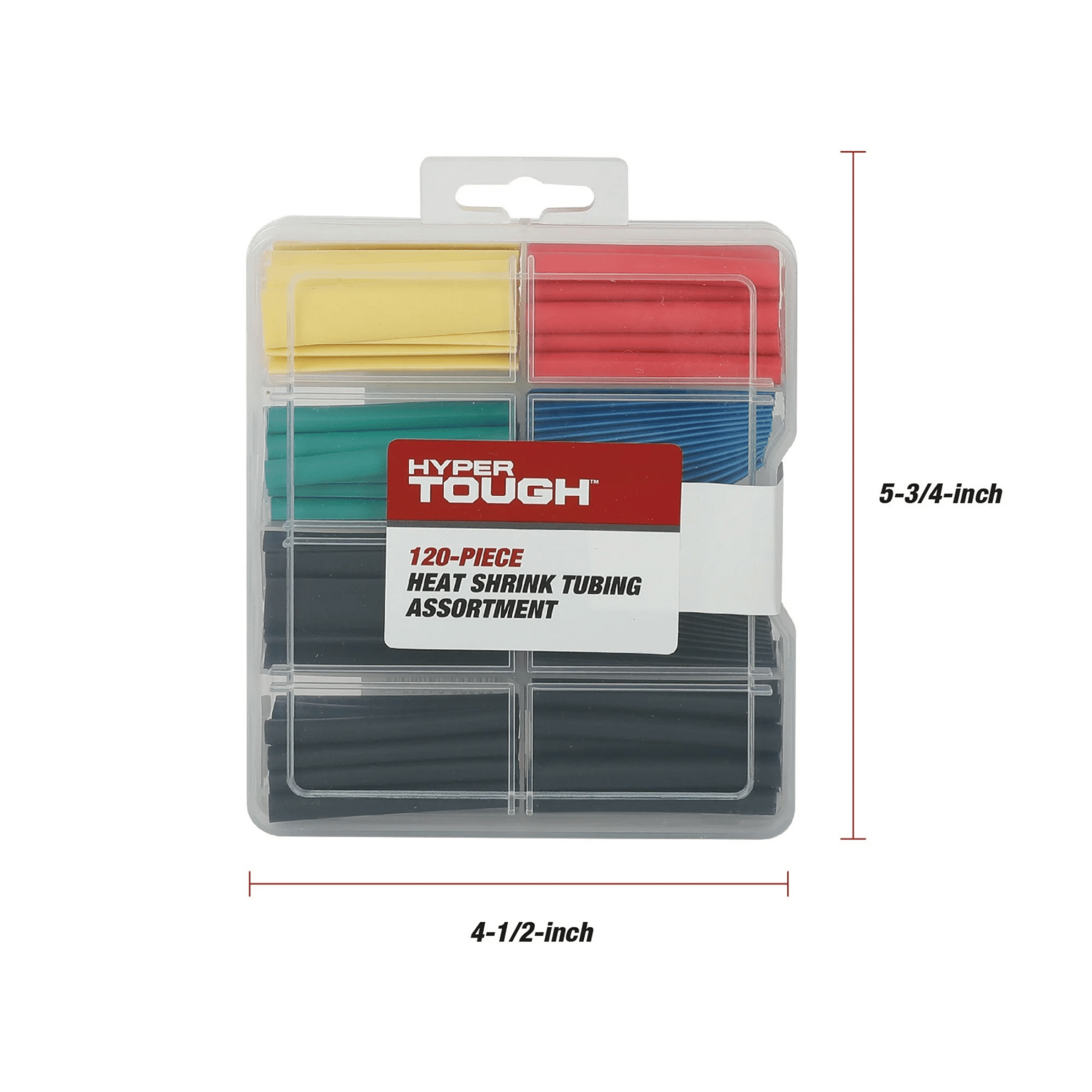 Hyper Tough 120-Piece Assortment Heat Shrink Tubing Wire Connectors