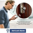 thumbnail image 2 of Nutale Focus Key Finder Smart Tracker Anti-Lost Alarm Item Locator Wireless for Key Phone Wallet Pet Bluetooth Tracking Device with Replaceable Battery Black 1Pcs, 2 of 5