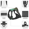 thumbnail image 6 of Lsque Retro Birds Dog Harness, No-Pull Pet Harness with 2 Leash Clips, Adjustable Soft Padded Dog Vest with Easy Control Handle for Large Dogs-Medium, 6 of 9