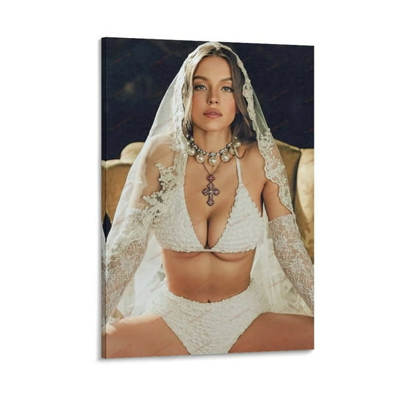 Sydney Sweeney Hot Girl Sexy Poster (73) Home Decor Poster Wall Art Hanging Picture Print Bedroom Decorative Painting Posters Room Aesthetic 16x24inch(40x60cm)