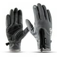 thumbnail image 1 of Prettyui Riding Gloves Outdoor Sports Soft Winter Warm Fleece Cold Ski Gloves Windproof Non-Slip Touch Screen Cycling Gloves, 1 of 1
