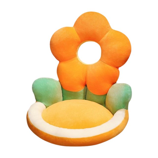 Cojín para silla con forma de flor, cojín para asiento de sofá, cojín para silla de comedor para niños y adultos, cojín para sofá perezoso, almohada