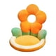 thumbnail image 1 of Cojín de silla con forma de flor, cómodo cojín para oficina, apartamento y hogar. Flor de naranja, 1 of 9