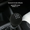 thumbnail image 2 of Not Slip Gear Knob Protector Flexible Silicone Cover with Contoured Shape Car Spare Part For Car Shifts Lever Stability, 2 of 8