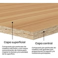 thumbnail image 4 of Fohfurniture Escritorio Plegable de Madera Expandible con Estante De Almacenamiento Marrón, Mesa de Escritura de Mediados de Siglo para Oficina en casa Plegable Que Ahorra Espacio., 4 of 9