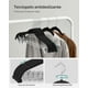 thumbnail image 3 of SONGMICS Perchas para Pantalones, 30 Perchas de Terciopelo, 42.5 cm de Largo, con Clips Ajustables, Antideslizantes, Negro, 3 of 5