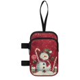 thumbnail image 2 of COEQINE Crutch Bag for Women, Elbow Crutch Pouch Snowman Candy Cane Red Broken Leg Crutch Bag, Walking Cane Bag, Forearm Crutch Attachment, Lightweight, for Adults Elderly, 2 of 7