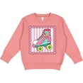 thumbnail image 2 of Inktastic Skating Roller Skate Stamp Toddler Sweatshirt, 2 of 4