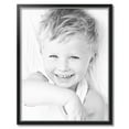 thumbnail image 2 of ArtToFrames 25" x 32" Black Velvet with Silver - 1.25 Picture Frame, 25x32 inch Black MDF Poster Frame (WOM-4691),  Pack, 2 of 8