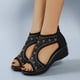 thumbnail image 5 of Amzcrzy Zapatos de mujer,Zapatos de mujer,Zapatillas de mujer, Sandalias de verano con tacón bajo para mujer, informales y cómodas, para uso externo. Sandalias Mujer Zapatillas De Casa, 5 of 5