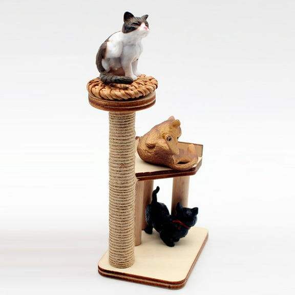 PBPBOX Cat Tree Model Assorted Color Pet Room Decor 1 Set
