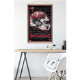 thumbnail image 5 of NFL Tampa Bay Buccaneers - Neon Helmet 23 Wall Poster with Magnetic Frame, 22.375" x 34", 5 of 5