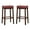 Red, variant on Home Square 2-Piece Furniture 32" Wood Bar Stool Set in Blue