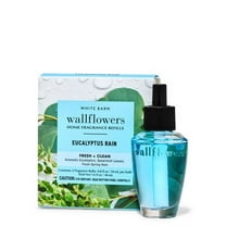 2 Bath and Body Works Wallflower Refill Bulbs Eucalyptus Rain