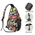 thumbnail image 3 of Minimalist Sushi Roll Shoulder Backpack Anti-Theft & Travel-Ready Crossbody Bag for Outdoor Enthusiasts & Commuters Lightweight & Stylish, 3 of 6