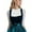 White-m, variant on QHFBli Womens Oktobertfest Dirndl 2 Piece Authentic Dirndl for Bavarian Carnival Oktoberfest Dress German Trachten Dirndl