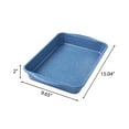 thumbnail image 5 of The Pioneer Woman 9" x 13" Aluminized Steel Nonstick Cake Pan, Blue Speckle, 5 of 13