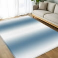 thumbnail image 4 of 5x7 Area Rugs, Blue White Ombre Non-Skid Rubber Backing Large Rectangle Rugs - Living Room Bedroom Home Office, Modern Abstract Art Farmhouse Gradient Indoor Floor Mat Carpets Washable Rug, 4 of 9