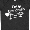 thumbnail image 4 of Inktastic I'm Grandma's Favorite with Arrow and Hearts Boys or Girls Baby Bodysuit, 4 of 5