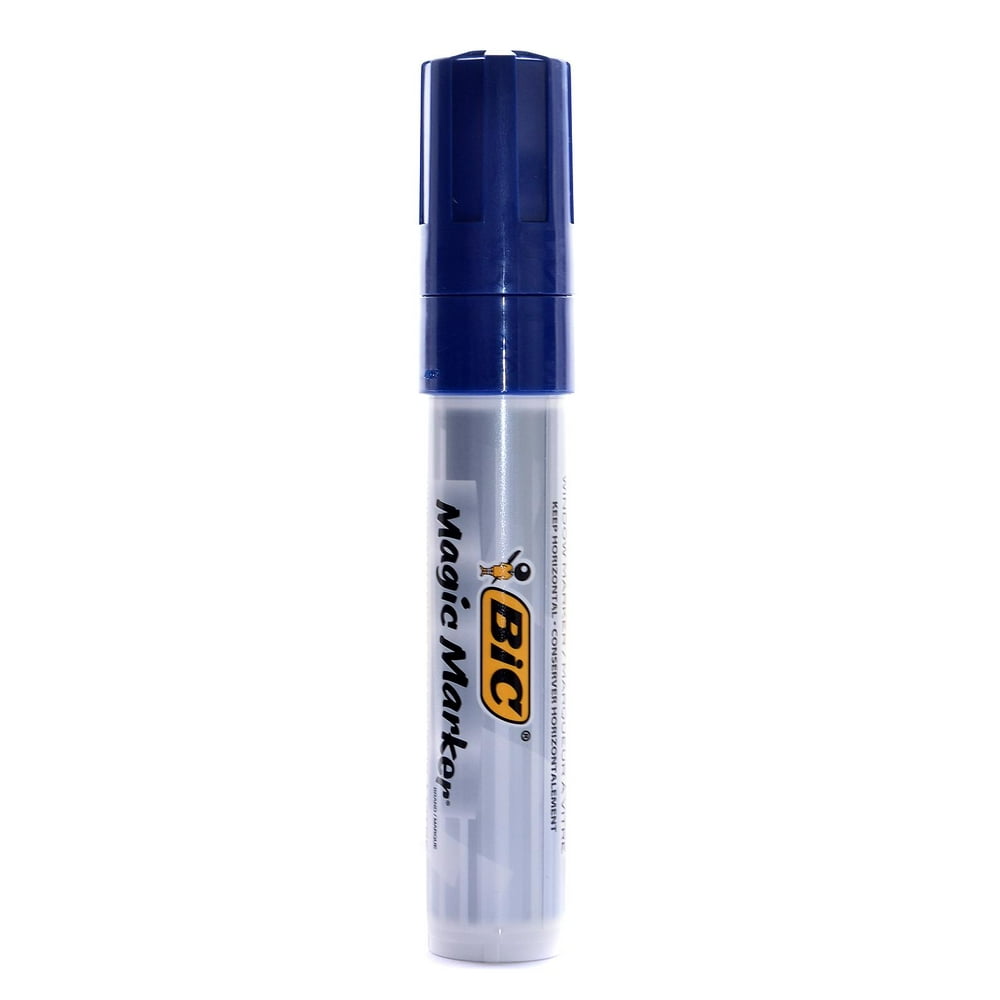 Magic Marker Window Marker jumbo chisel tip, blue, 1 piece (pack of 4