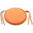 thumbnail image 1 of Nvzi Pack of 2 Round Chair Pads for Outdoor Seat Indoor Chair Cushion Pads with Ties for Office Kitchen Dining Room Patio, 1 of 5
