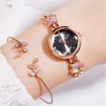 thumbnail image 1 of WIFKLSIIPG LVPAI Fashion Trend Diamond Hexagonal Alloy Ladies Bracelet Watch Set, 1 of 3