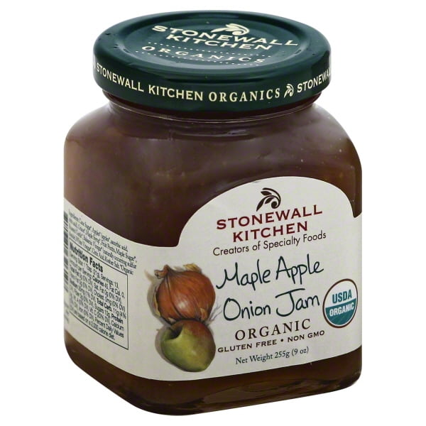 Stonewall Kitchen Maple Apple Onion Organic Jam, 9 Ounces