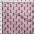 thumbnail image 3 of oneOone Polyester Lycra Fabric Leaves & Floral Block Fabric Prints By Yard 56 Inch Wide, 3 of 4