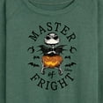 thumbnail image 3 of The Nightmare Before Christmas - Master Of Fright - Women's Lightweight French Terry Long Sleeve Shirt, 3 of 5