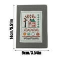 thumbnail image 3 of Embroidery-Stitch Book, 2026 New Portable All Scenario Embroidery-Stitch Book with Fabric Pages Embroiderystitch Books Linen Fabric with Professional Sewing Kit Beginner-Friendly, 3 of 6