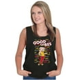 thumbnail image 4 of Betty Boop Positive Vibes Graffiti Tank Top Tee Shirt Women Brisco Brands S, 4 of 5