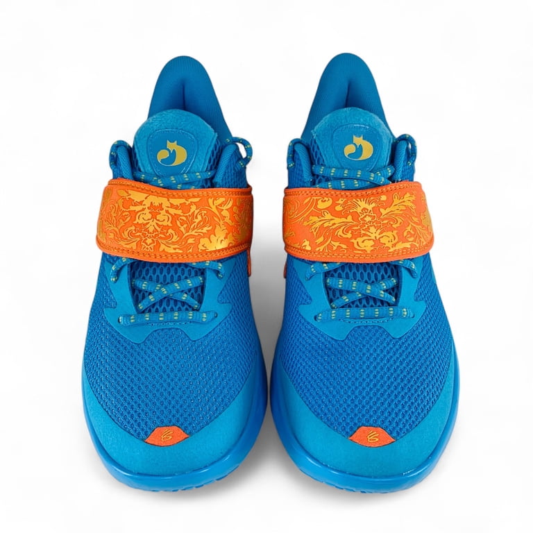 Under Armour Curry Fox 1 Happy Fox Day Blue Orange Men's
