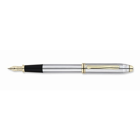 Sterling Silver Fountain Pen - Townsend Medalist Fountain Pen - Engravable Personalized Gift Item