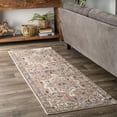 thumbnail image 1 of nuLOOM Tapis de Coureur à Franges Ethel, 2' 6" x 8', Brun Clair, 1 of 5