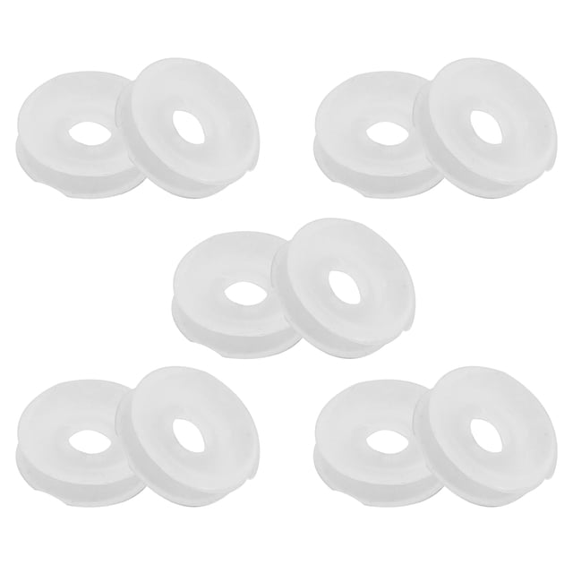 QUMIIRITY 10Pcs Pressure Pot Valve Sealing Rings Silicone Float Valve Gaskets Replacement