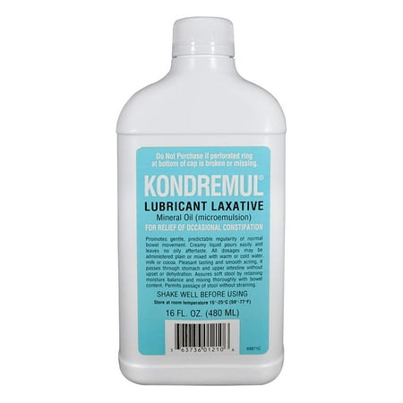 Kondrumel Lubricant Laxative Mineral Oil | Constipation Relief | 16 (Best Mineral Oil For Constipation)