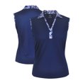 thumbnail image 1 of Monterey Club Women's Leona Contrast Sleeveless Golf Polo Shirt #2381, 1 of 2