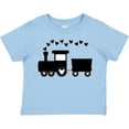 thumbnail image 3 of Inktastic Valentines Day Heart Choo Choo Train Boys Toddler T-Shirt, 3 of 5