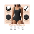 thumbnail image 4 of LELINTA Bodysuit for Women Seamless Shapewear for Women Tummy Control V Neck Jumpsuits Sleeveless Tank Top, 4 of 8